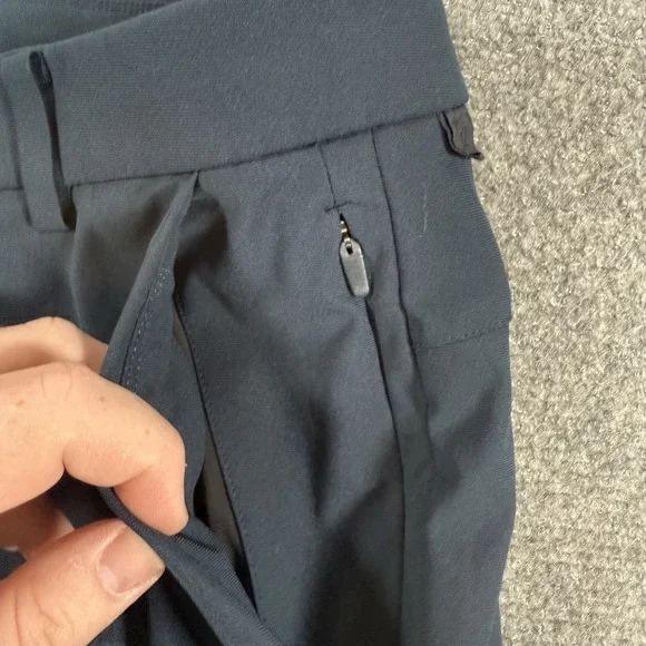 Lululemon Commission Pant Mens 38x33 Navy Slim‎ Stretch Performance Warpstreme - Picture 6 of 16